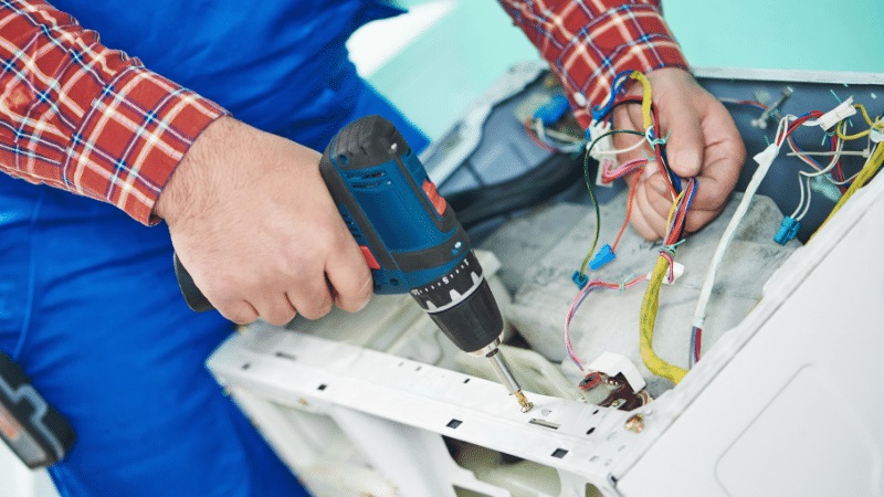 Nallıhan Axen Axen çamaşır makinesi kart tamiri – Su almama arızası orijinal parça ile giderildi. - Teknik servis örneği
