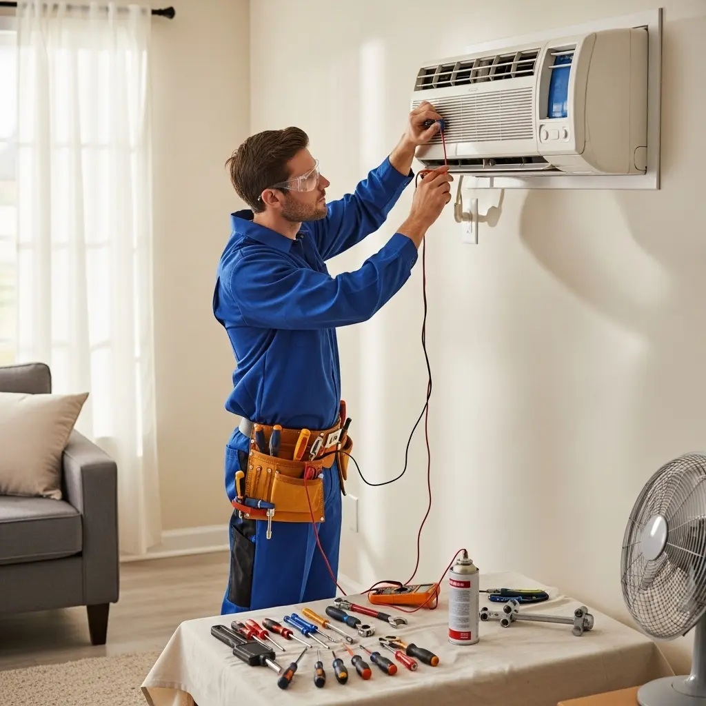 Nallıhan Axen Axen klima gaz dolumu ve bakım – Enerji verimliliği artırıldı. - Teknik servis örneği